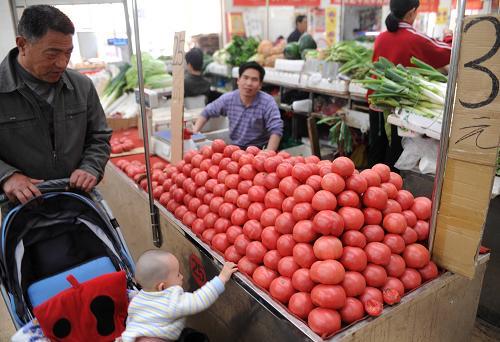 商务部:18种蔬菜平均批发价格比前一周下降